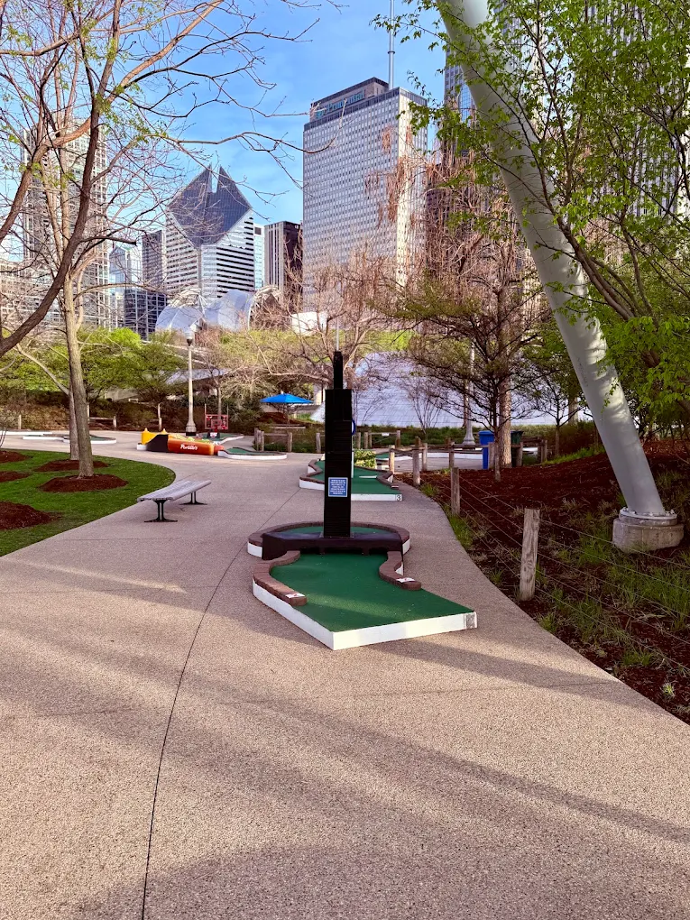 Willis Tower obstacle at City Mini Golf